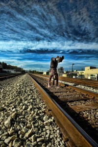Hand Stand Skies    